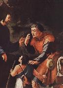 Lucas van Leyden Christ Healing the Blind oil painting on canvas